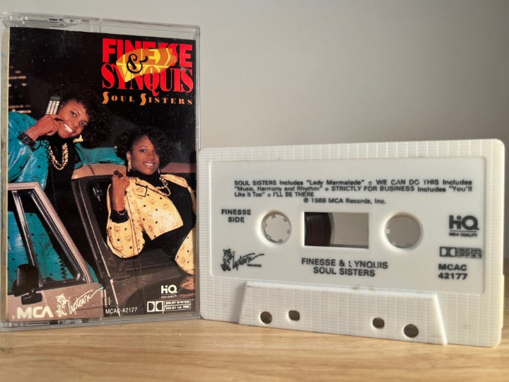 FINESSE & SYNQUIS - soul sisters - CASSETTE TAPE