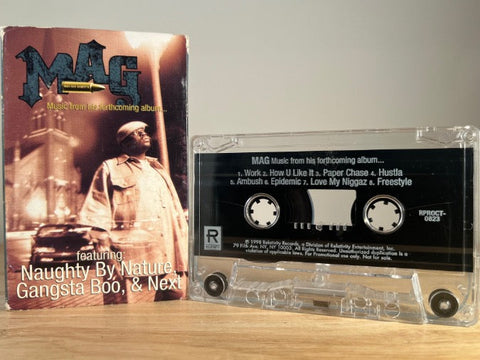 MAG - music from his upcoming album.. [cassingle] - CASSETTE TAPE
