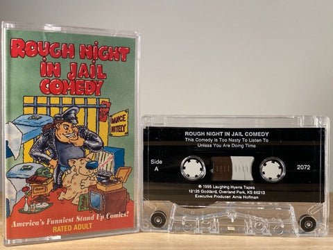 ROUGH NIGHT IN JAIL COMEDY - CASSETTE TAPE