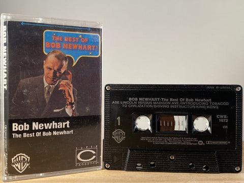 BOB NEWHART - the best of - CASSETTE TAPE