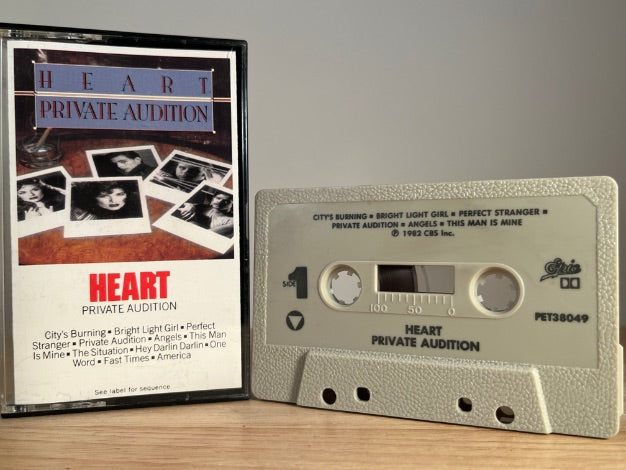 HEART - private audition - CASSETTE TAPE
