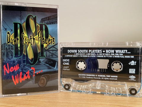 DOWN SOUTH PLAYERS - now what? - CASSETTE TAPE