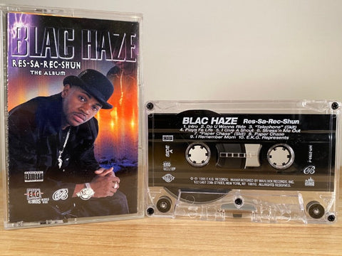 BLAC HAZE - Res-Sa-Rec-Shun - CASSETTE TAPE