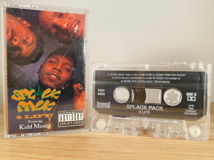 SPLACK PACK - 4 life - CASSETTE TAPE