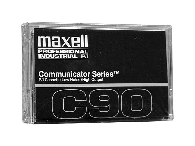 Maxell Com-90 Series Normal Bias Professional Blank Audio Cassette