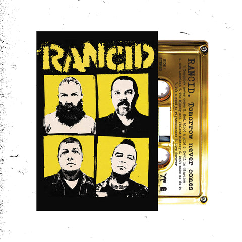 RANCID - Tomorrow Never Comes - BRAND NEW CASSETTE TAPE – TAPEHEAD CITY