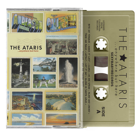 THE ATARIS - ...anywhere but here - BRAND NEW CASSETTE TAPE