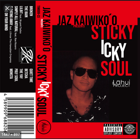 JAZ KAIWIKO'O - sticky icky soul - BRAND NEW CASSETTE TAPE