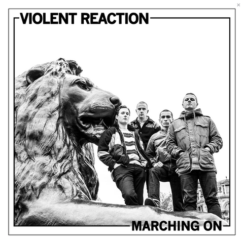VIOLENT REACTION "MARCHING ON" - BRAND NEW CASSETTE TAPE