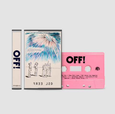 OFF! - free LSD - BRAND NEW CASSETTE TAPE