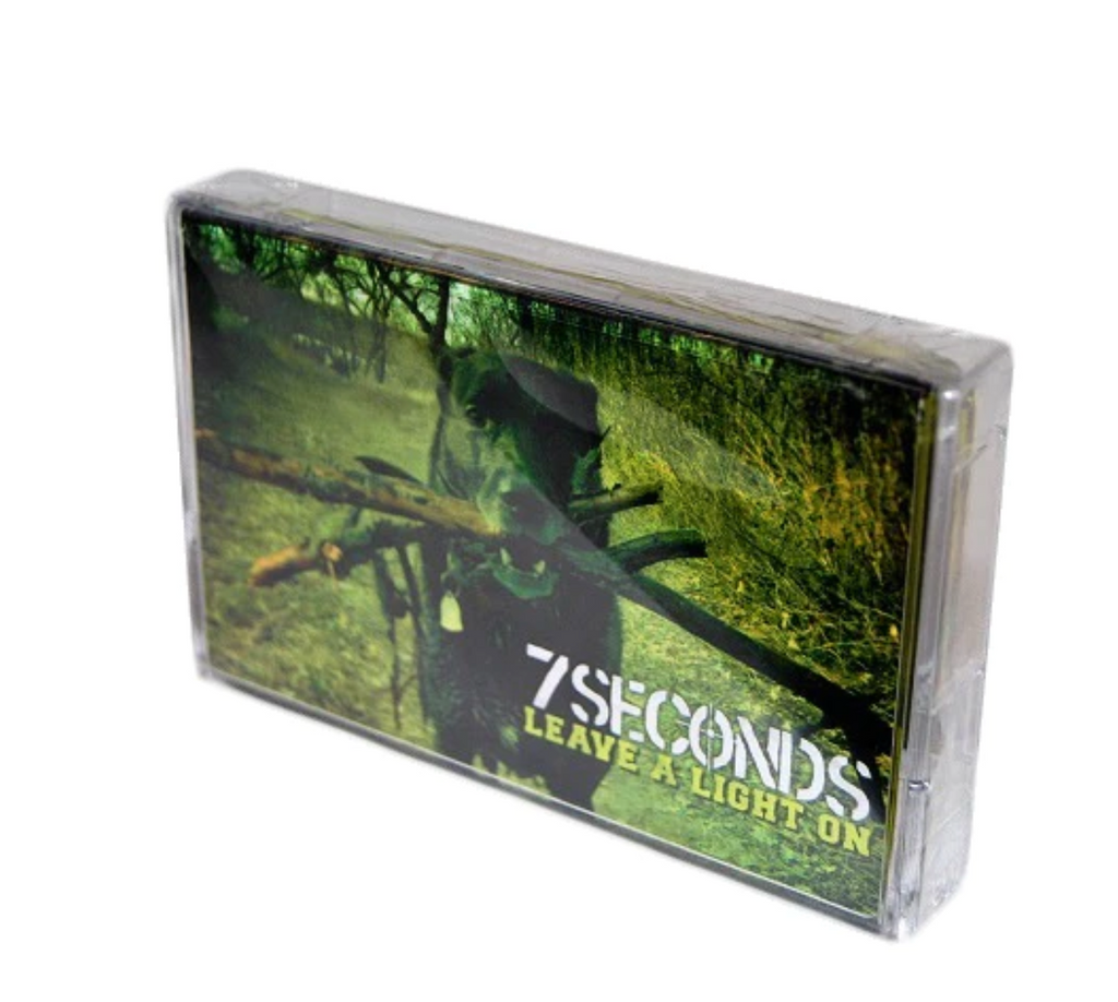 7 SECONDS - leave a light on - BRAND NEW CASSETTE TAPE