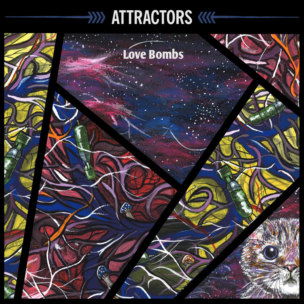 ATTRACTORS - love bombs - BRAND NEW CASSETTE TAPE