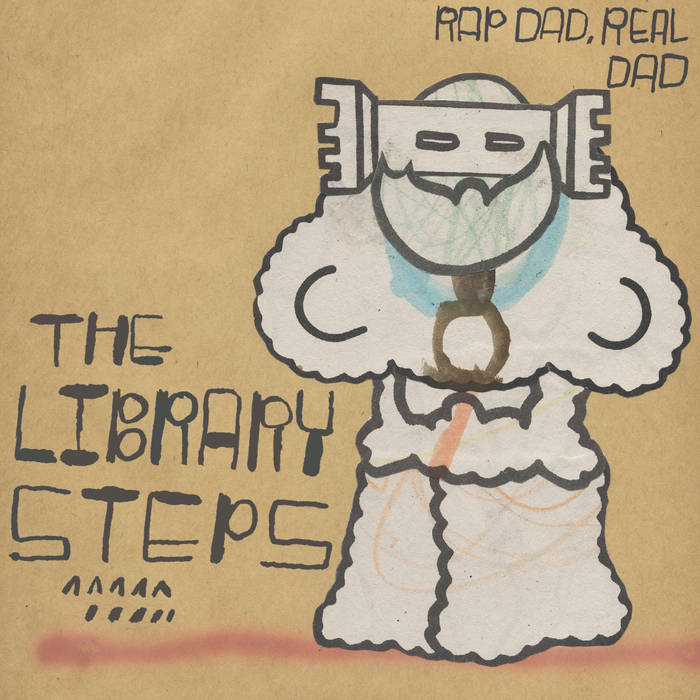 THE LIBRARY STEPS - rap dad, real dad - BRAND NEW CASSETTE TAPE
