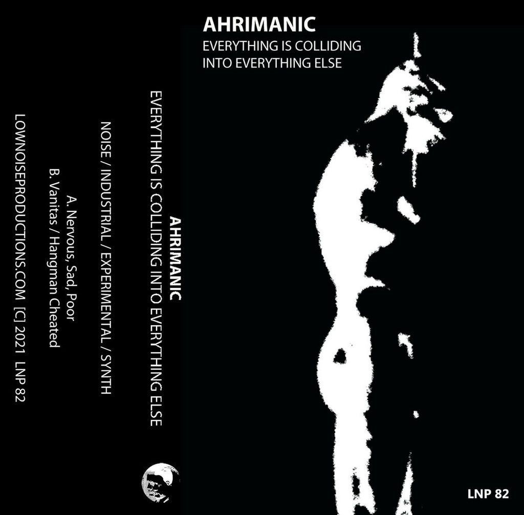 Ahrimanic - Everything Is Colliding Into Everything Else - BRAND NEW CASSETTE TAPE