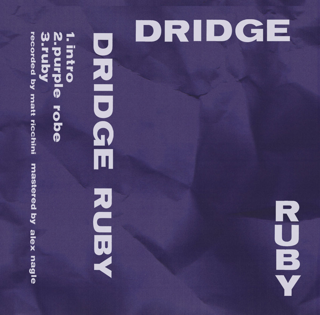 DRIDGE - ruby - BRAND NEW CASSETTE TAPE