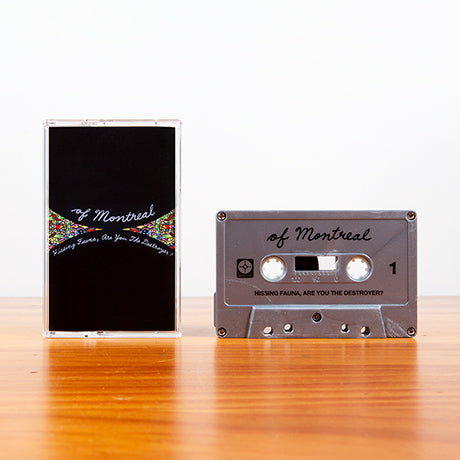 OF MONTREAL - hissing fauna, are you the destroyer? - BRAND NEW CASSETTE TAPE