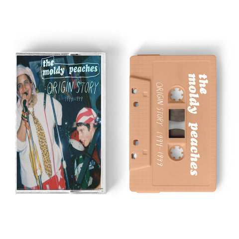 THE MOLDY PEACHES  - ORIGIN STORY: 1994-1999 - BRAND NEW CASSETTE TAPE