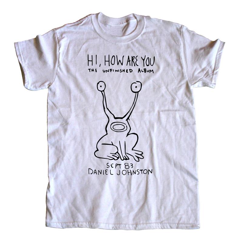 Hi, HOW ARE YOU? Daniel Johnston T-shirt [2XL only]