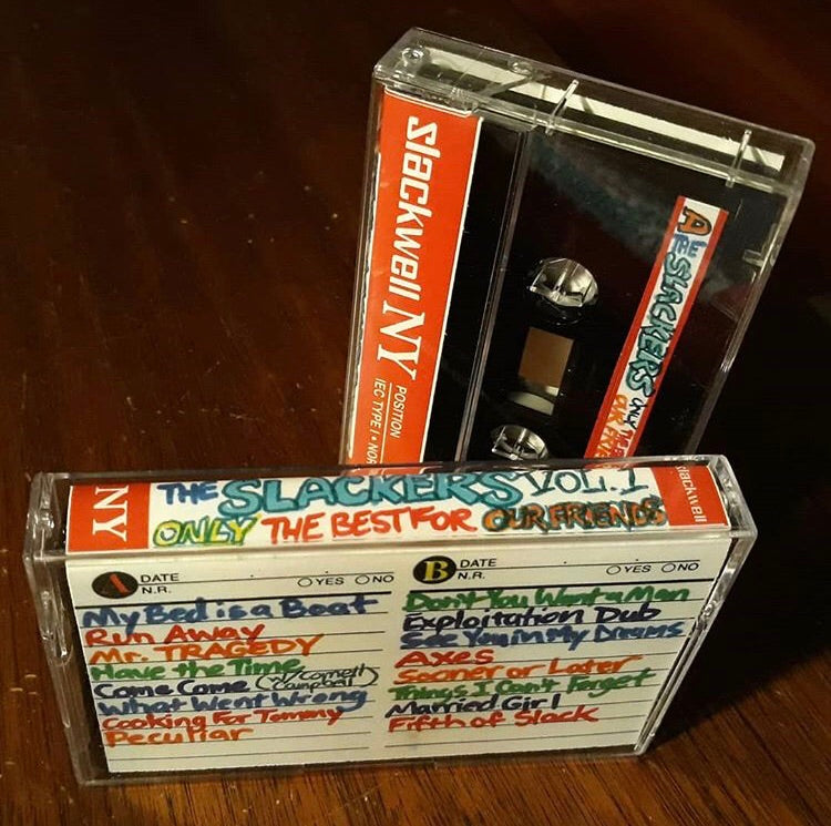 THE SLACKERS - only the best for our friends Vol.1 - BRAND NEW CASSETTE TAPE - CSD2019