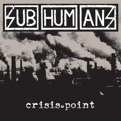 The Subhumans - Crisis Point - Brand new cassette tape