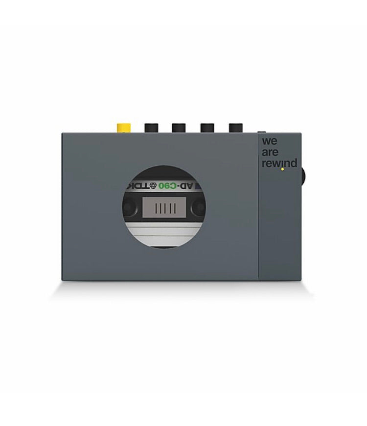 WE ARE REWIND - cassette player - brand new [FREE SHIPPING ]
