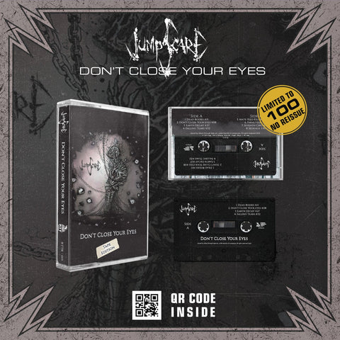 JUMPSCARE - DON'T CLOSE YOUR EYES - BRAND NEW CASSETTE TAPE