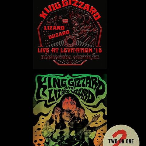 King Gizzard & The Lizard Wizard - Live at Levitation '16 + ’14 - BRAND NEW CASSETTE TAPE