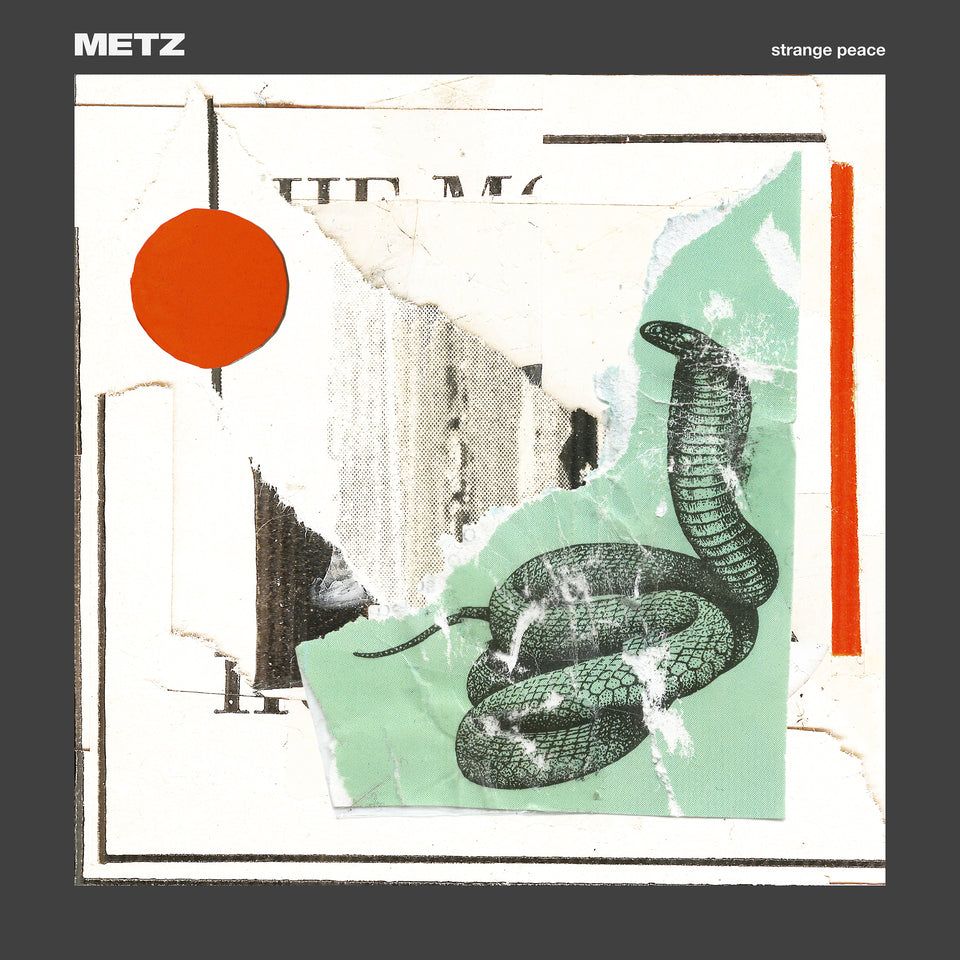 METZ - strange peace - BRAND NEW CASSETTE TAPE