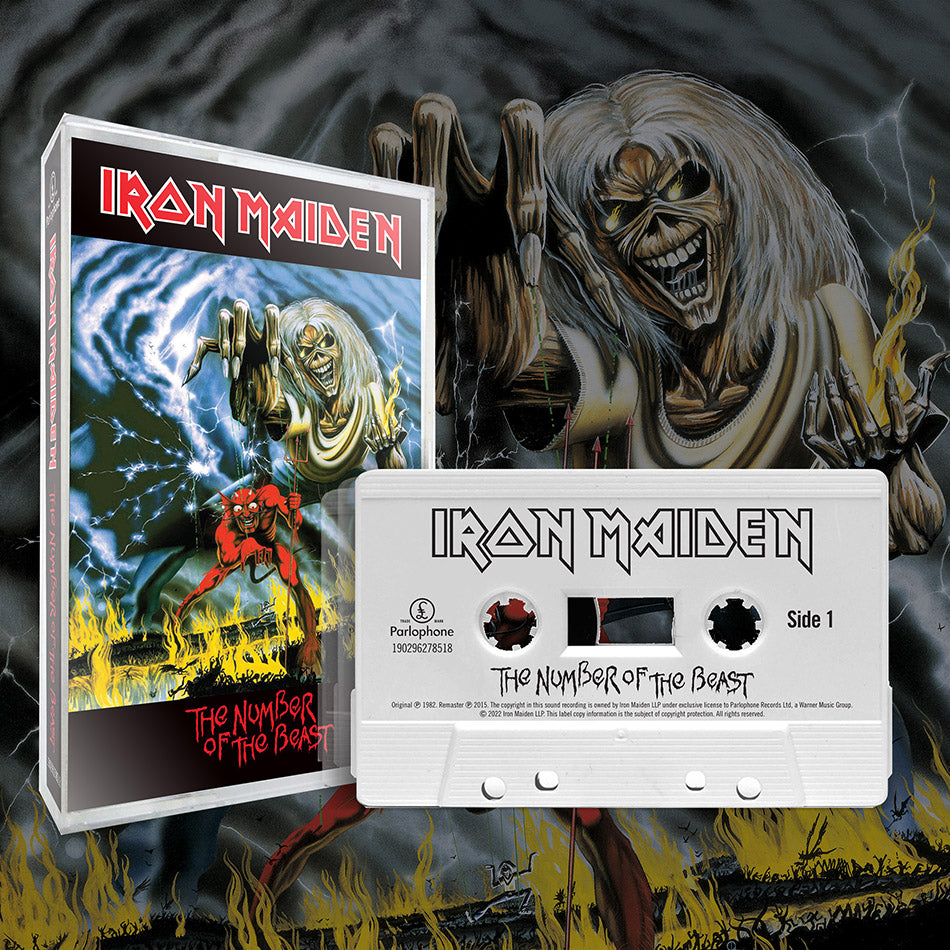 IRON MAIDEN - the number of the beast - BRAND NEW CASSETTE TAPE