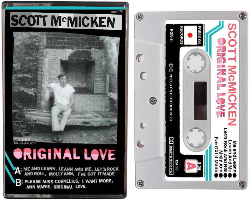 SCOTT MCMICKEN - ORIGINAL LOVE - BRAND NEW CASSETTE TAPE