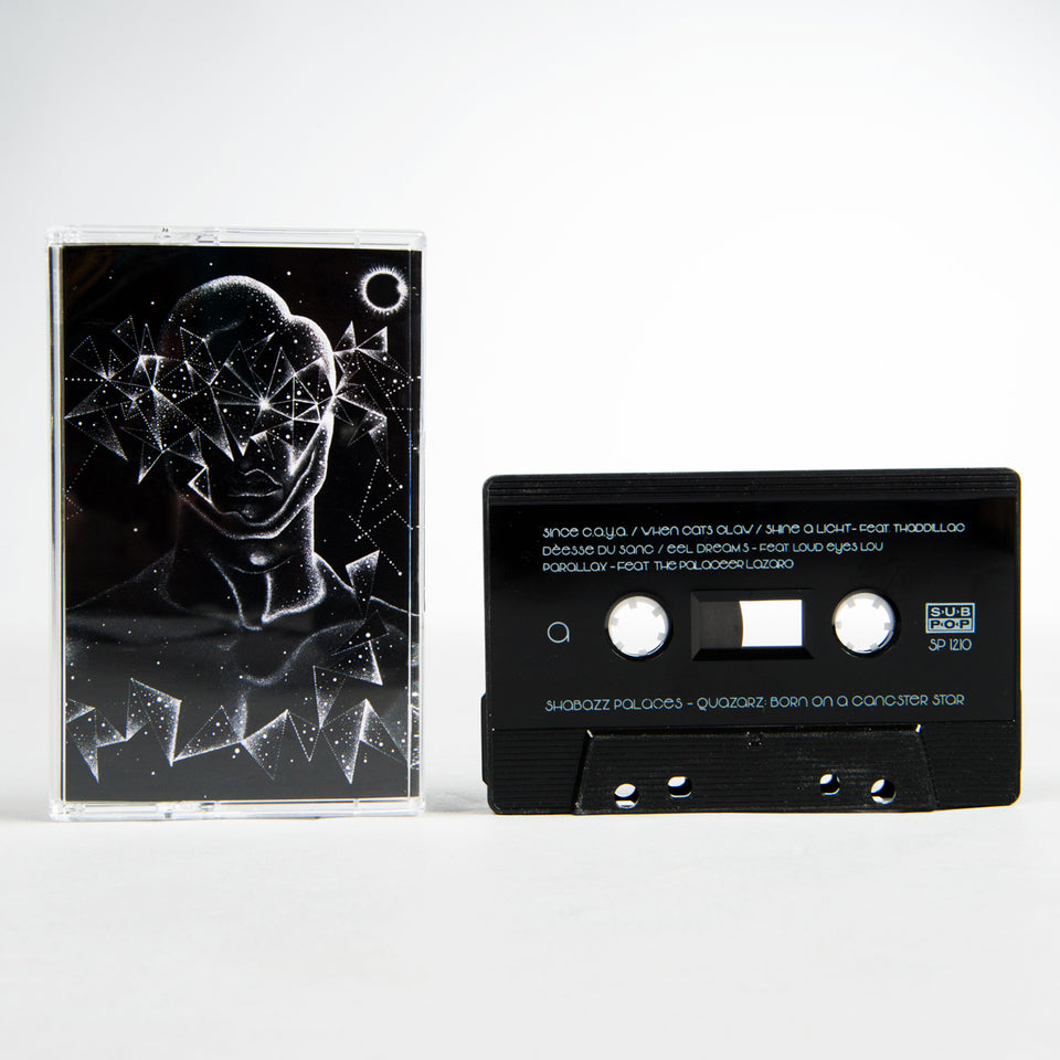 SHABAZZ PALACES - quazarz: born on a gangster star - BRAND NEW CASSETTE TAPE