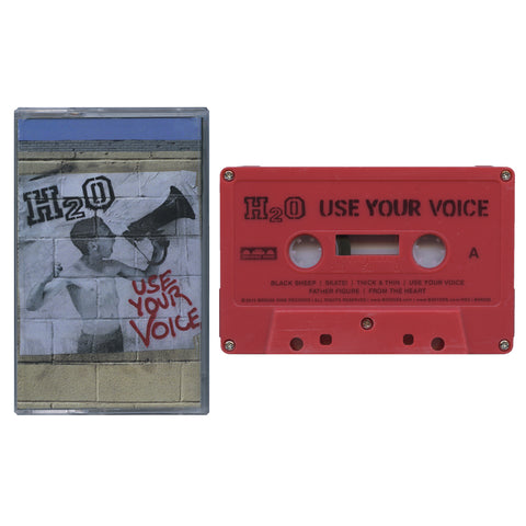 H20 - use your voice - BRAND NEW CASSETTE TAPE