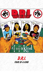 D.R.I - four of a kind - BRAND NEW CASSETTE TAPE