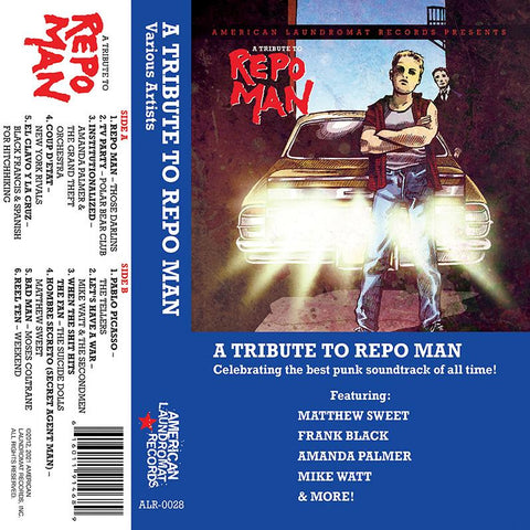 A TRIBUTE TO REPO MAN - various artists - BRAND NEW CASSETTE TAPE