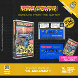 RAW POWER - screams from the gutter - BRAND NEW CASSETTE TAPE