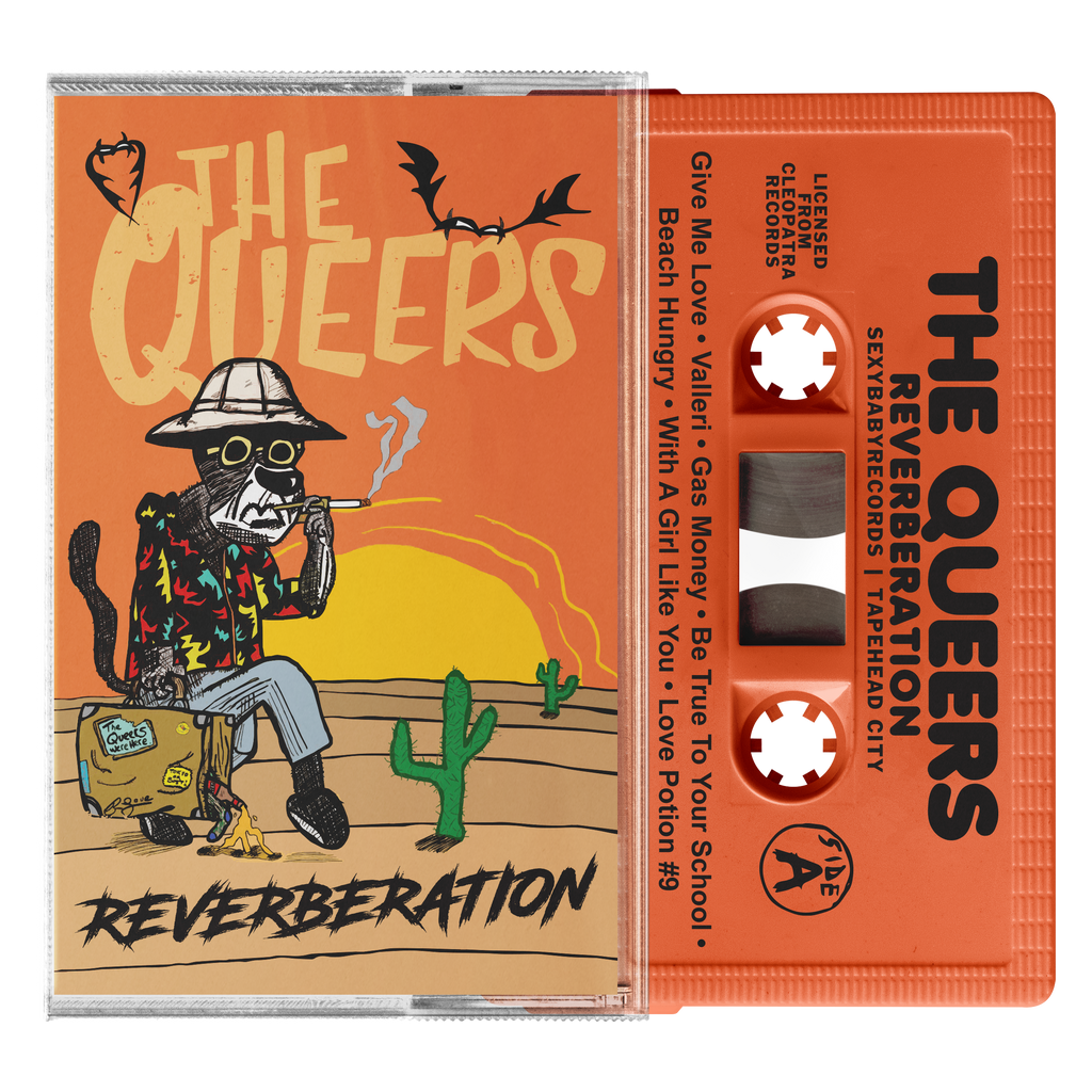 THE QUEERS - reverberation - BRAND NEW CASSETTE TAPE