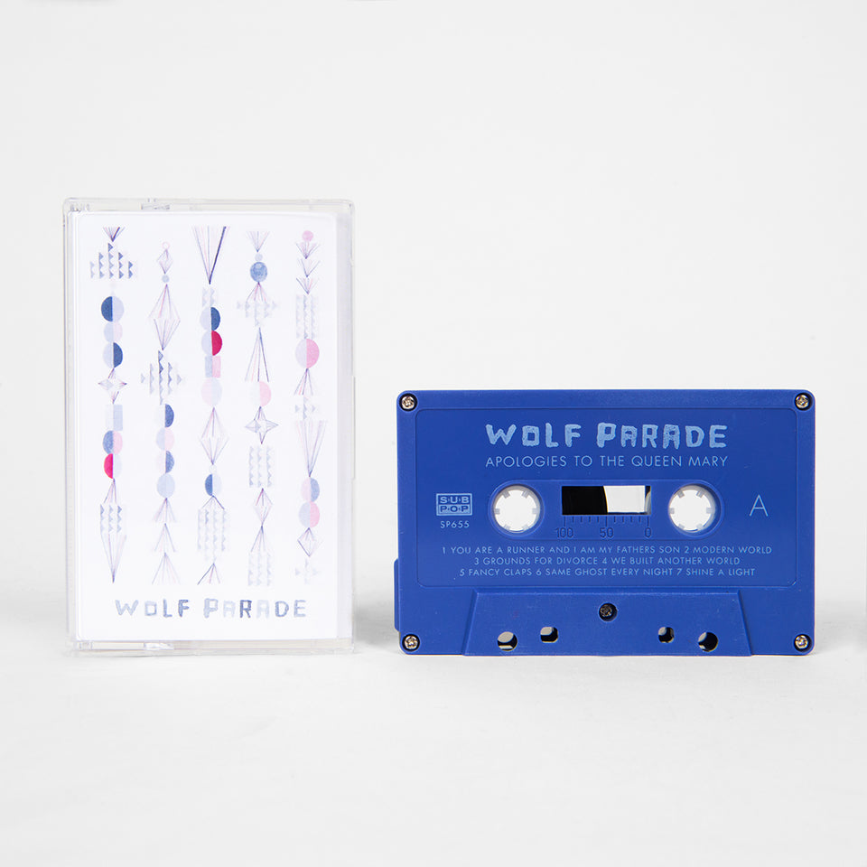 WOLF PARADE - apologies to the queen mary - BRAND NEW CASSETTE TAPE